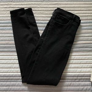 Express- High Waisted Black Wash- Size R2